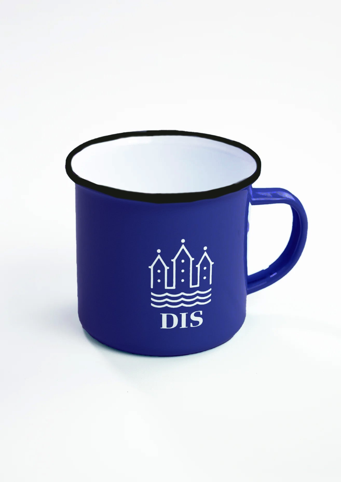 DIS Enamel Mug in Navy
