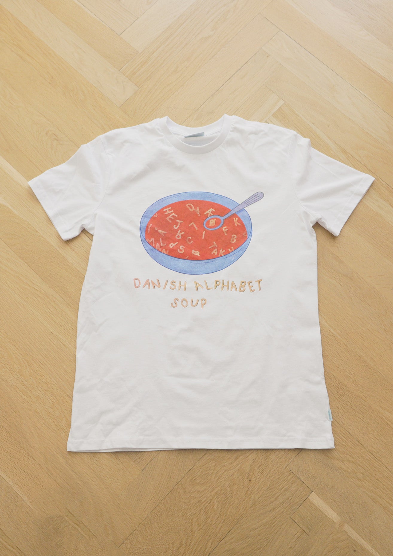Copenhagen Danish Alphabet Soup T-shirt