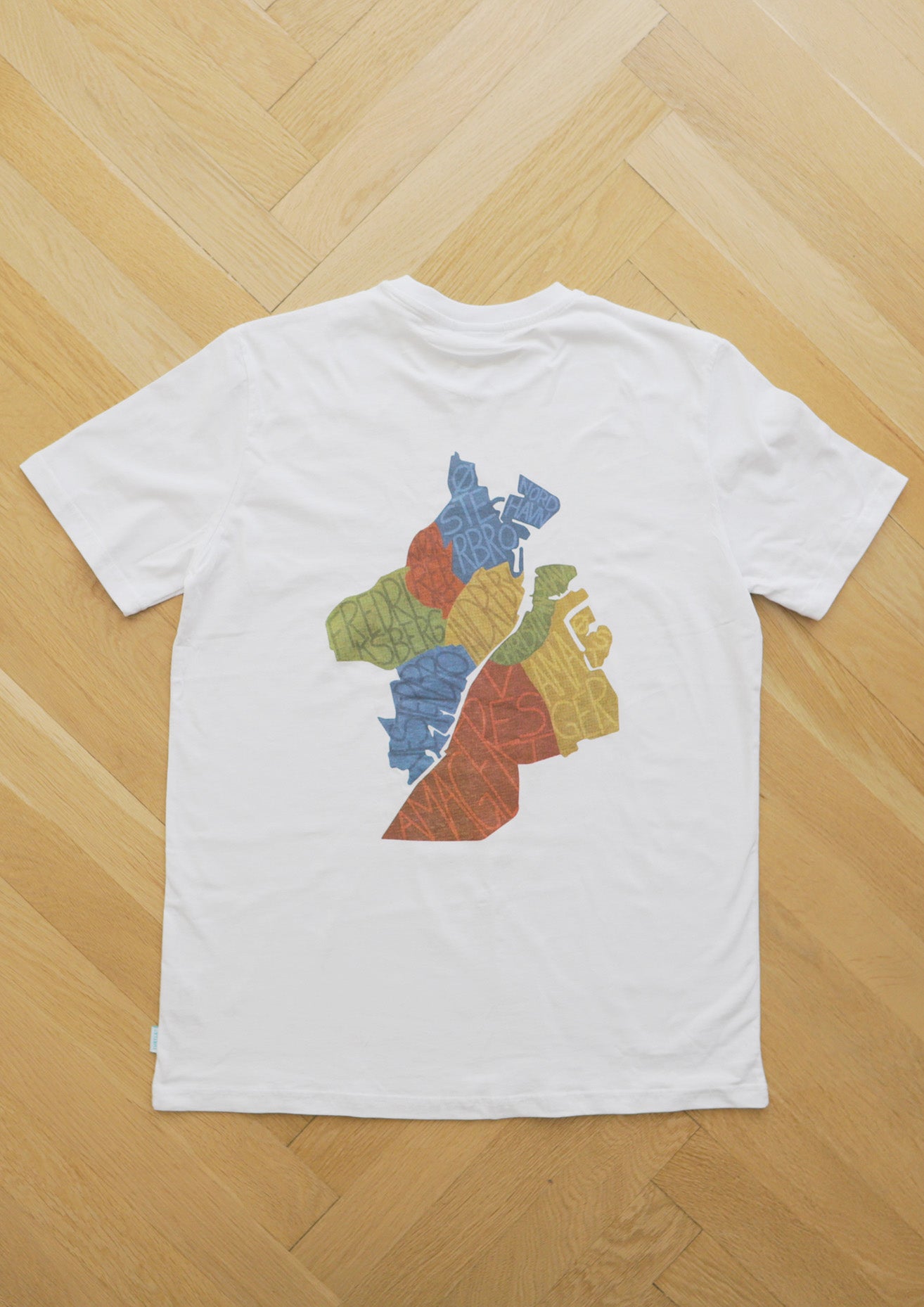 Copenhagen Map T-shirt